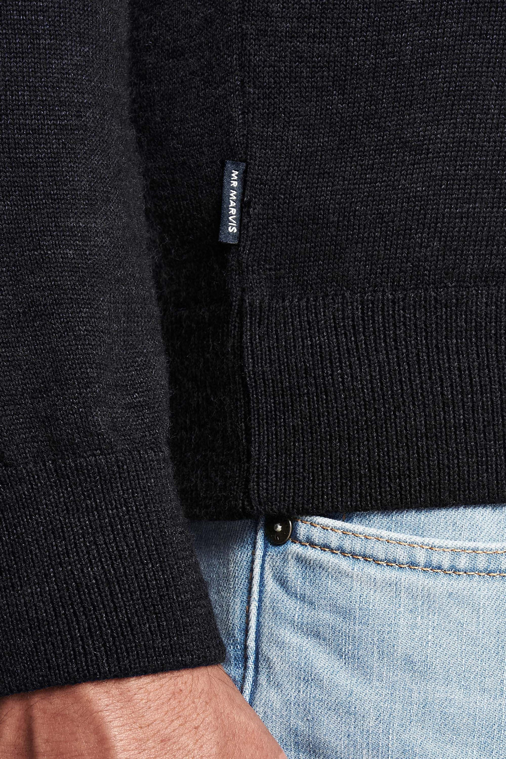 Stürme * Der Merino-Reißverschluss-Pullover