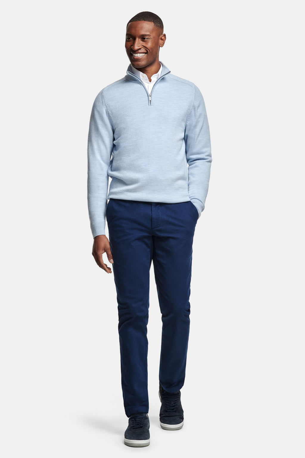 Avenues * The Merino Zip Pullover