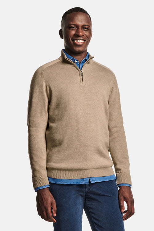 Baristas * Der Merino-Reißverschluss-Pullover