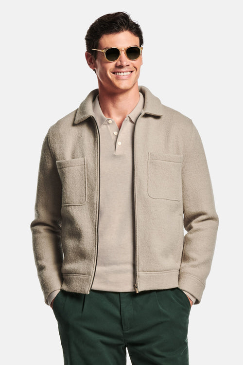 Baristas * Die Zip-Jacke aus Wolle