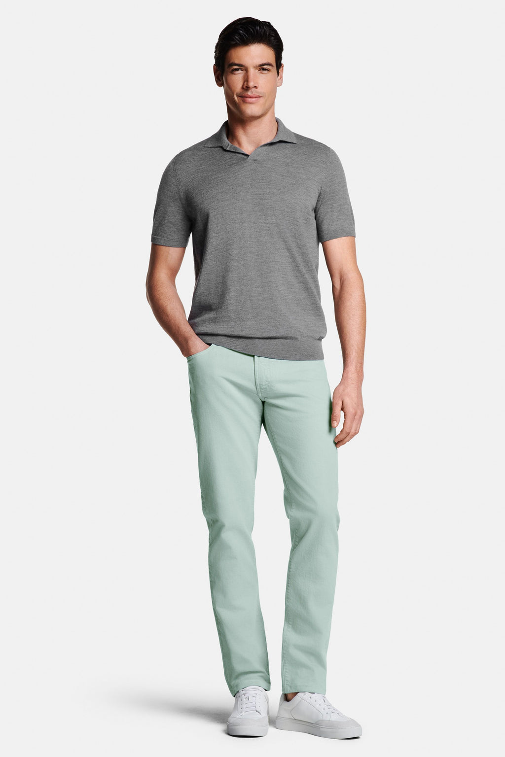 Newmans * The Buttonless Polo