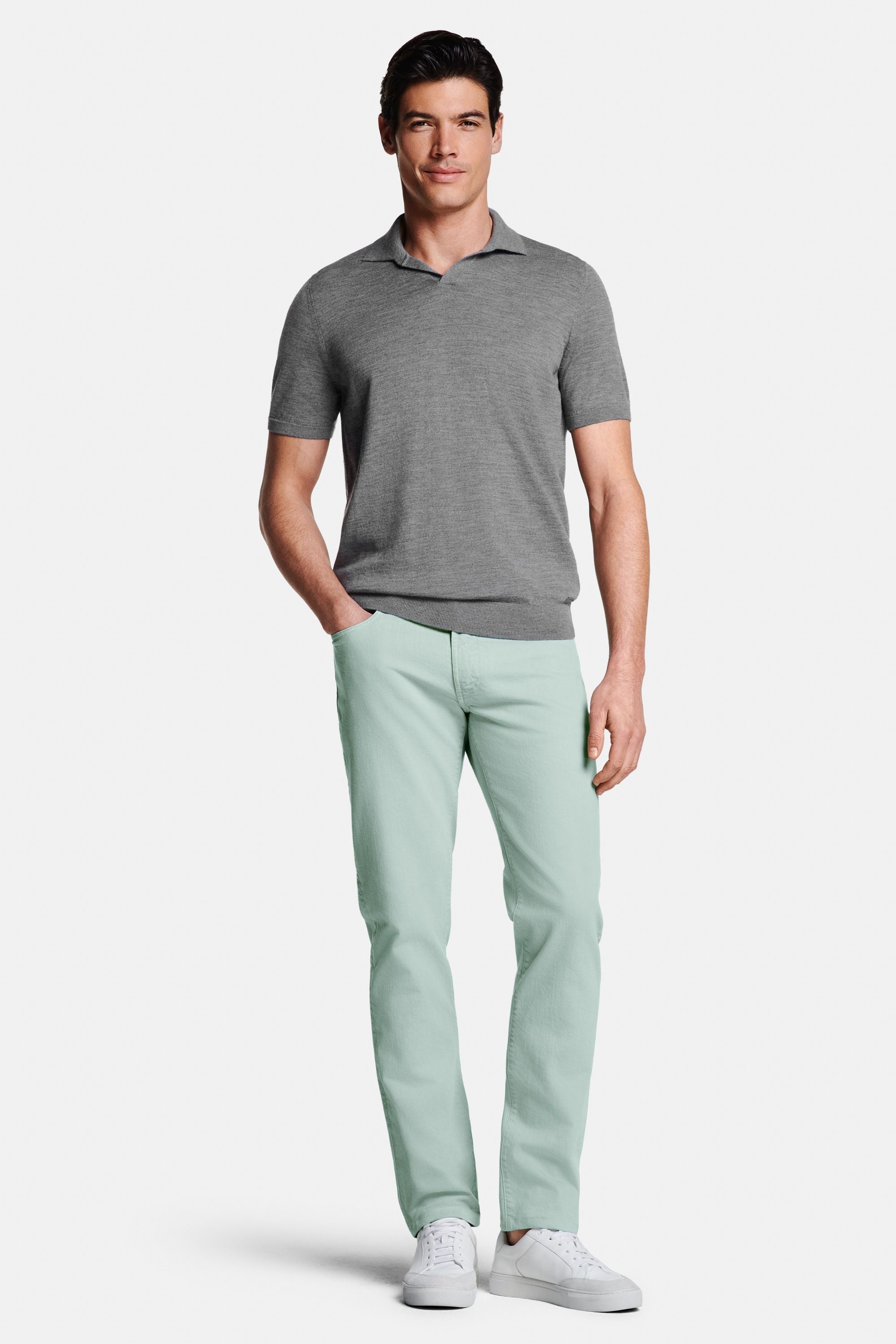 Newmans * The Buttonless Polo
