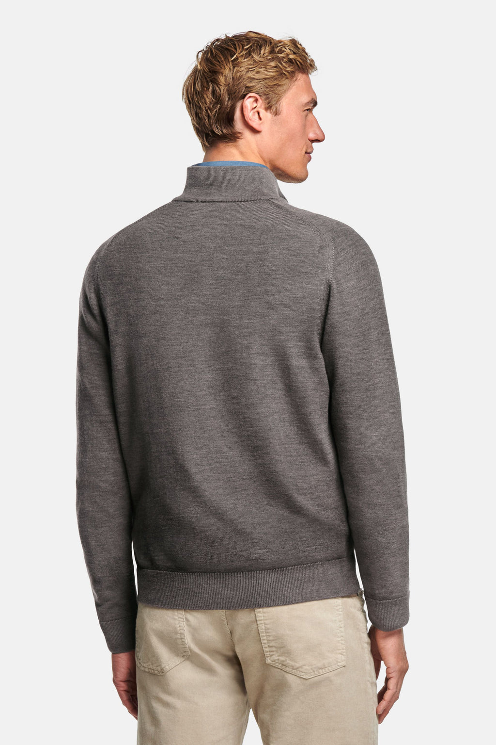 Jones * Der Merino-Reißverschluss-Pullover