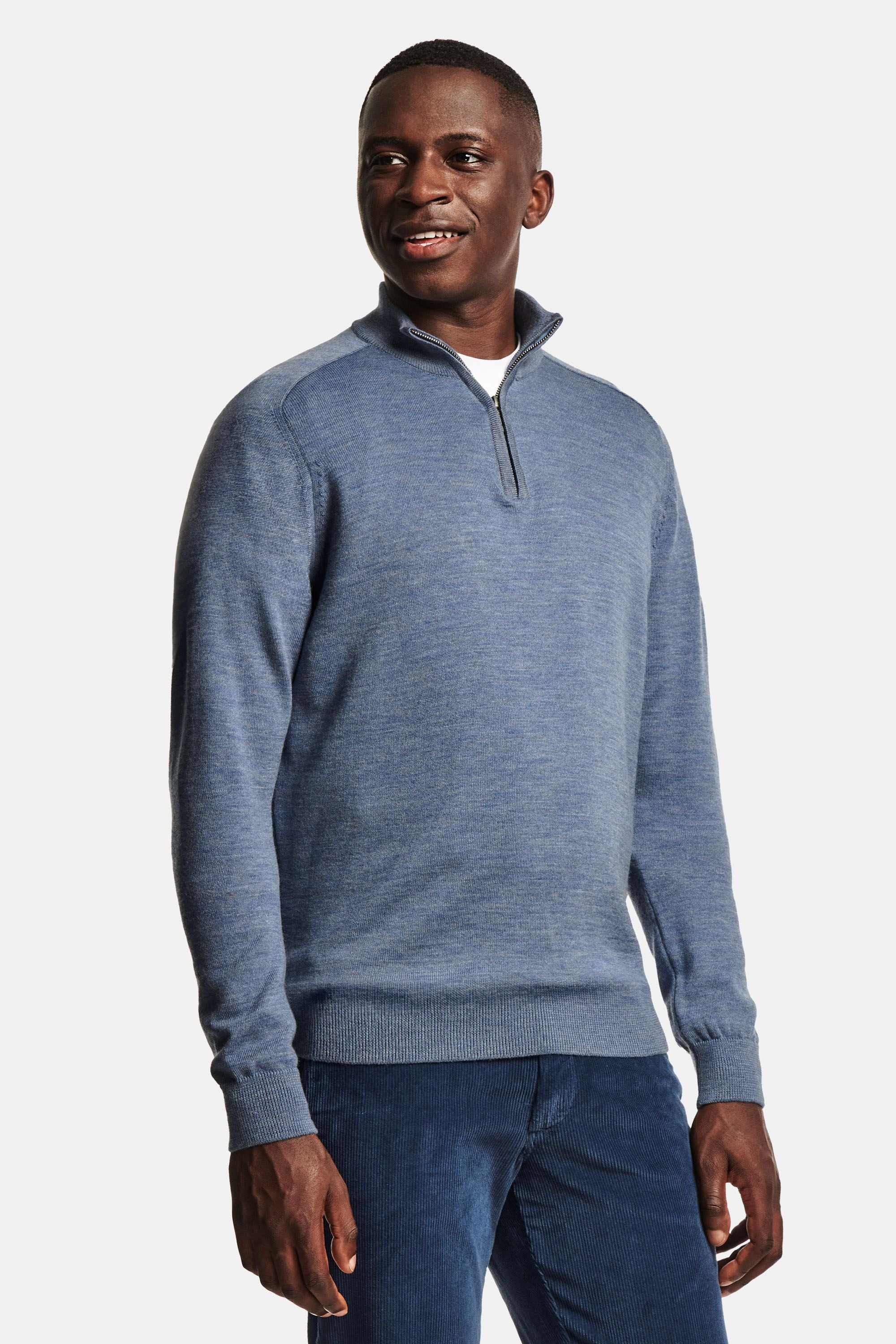 Mavericks * Der Merino-Reißverschluss-Pullover