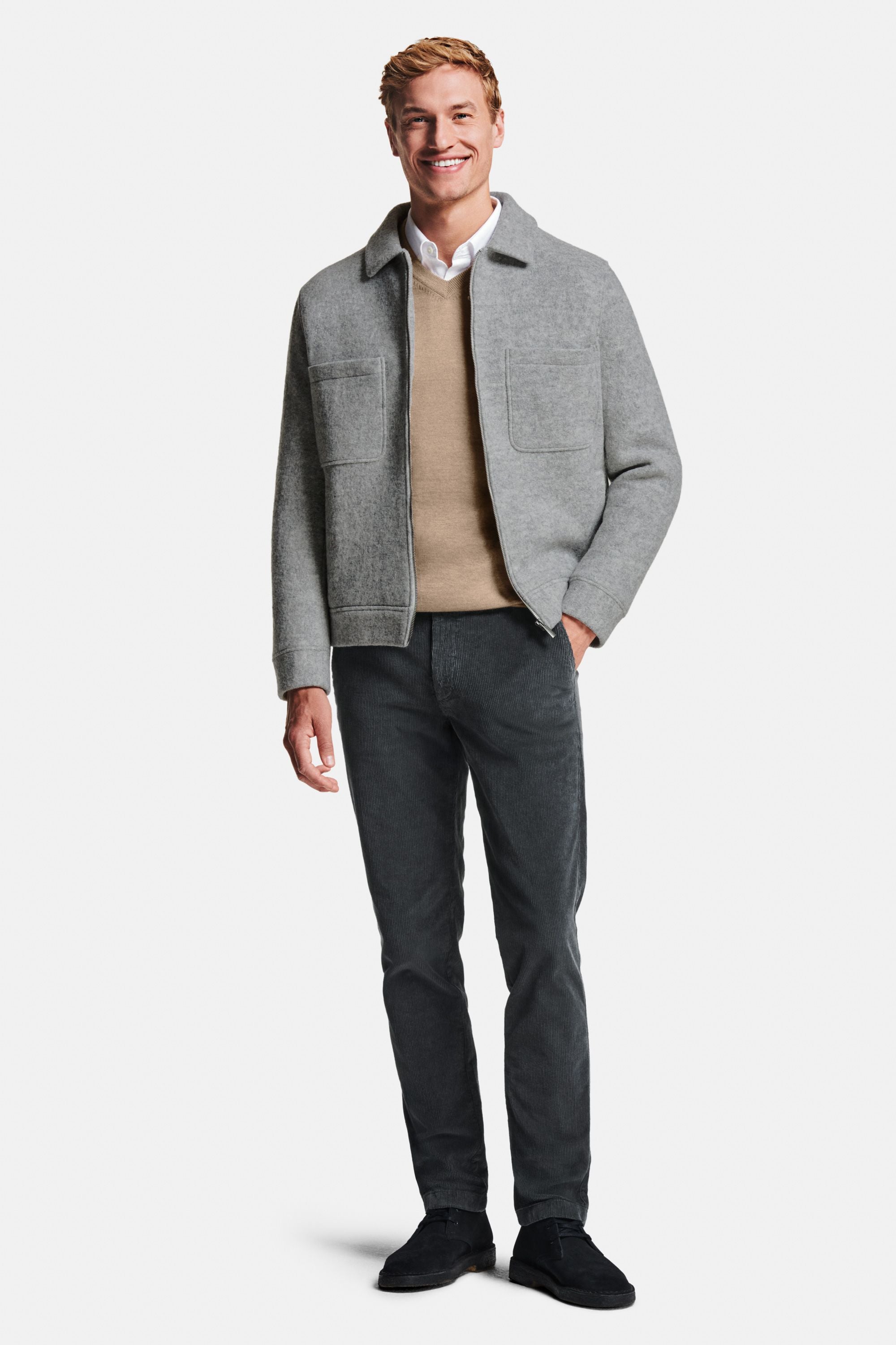 Baristas * Der Merino V-Pullover