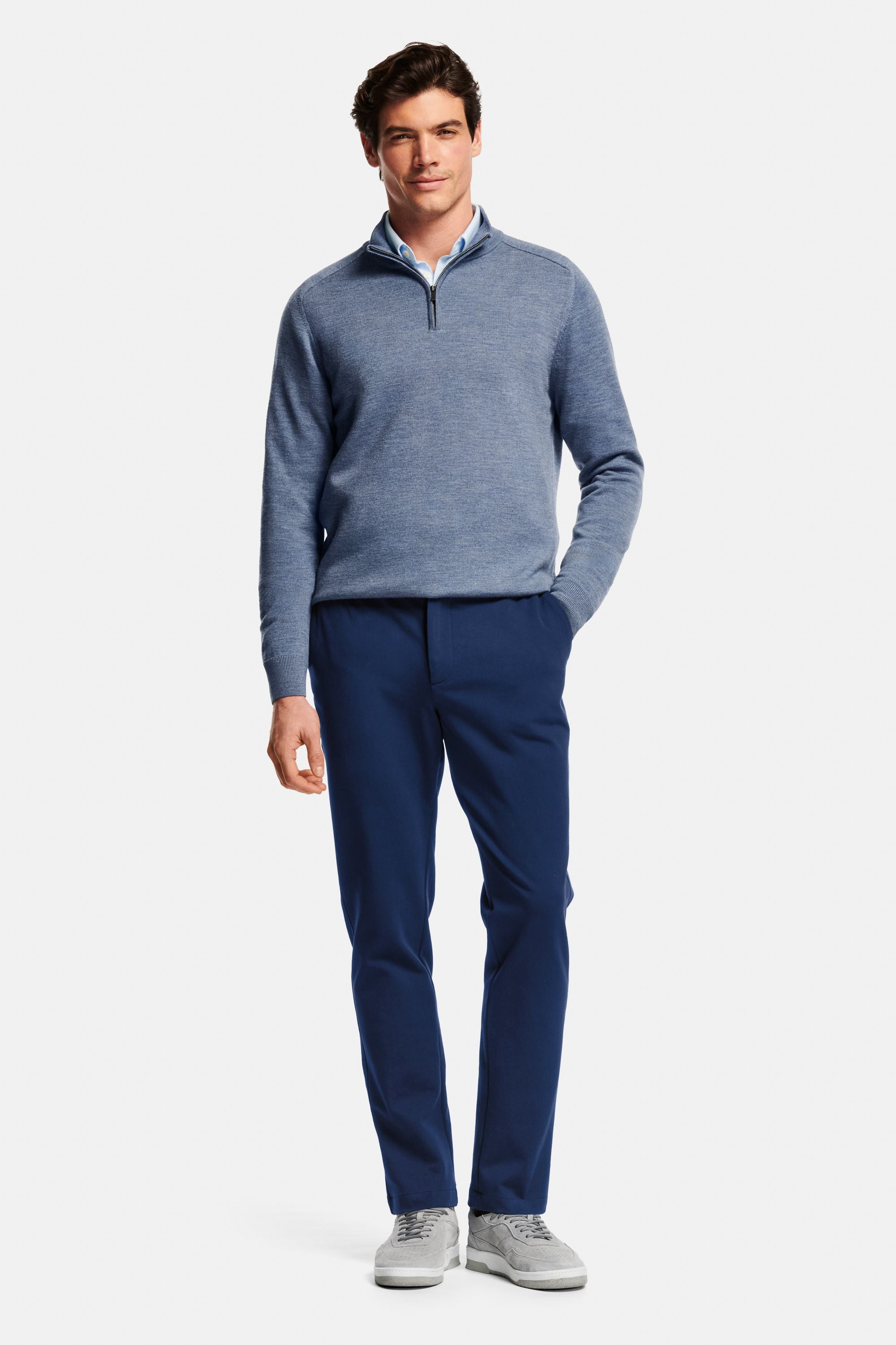 Mavericks * Der Merino-Reißverschluss-Pullover