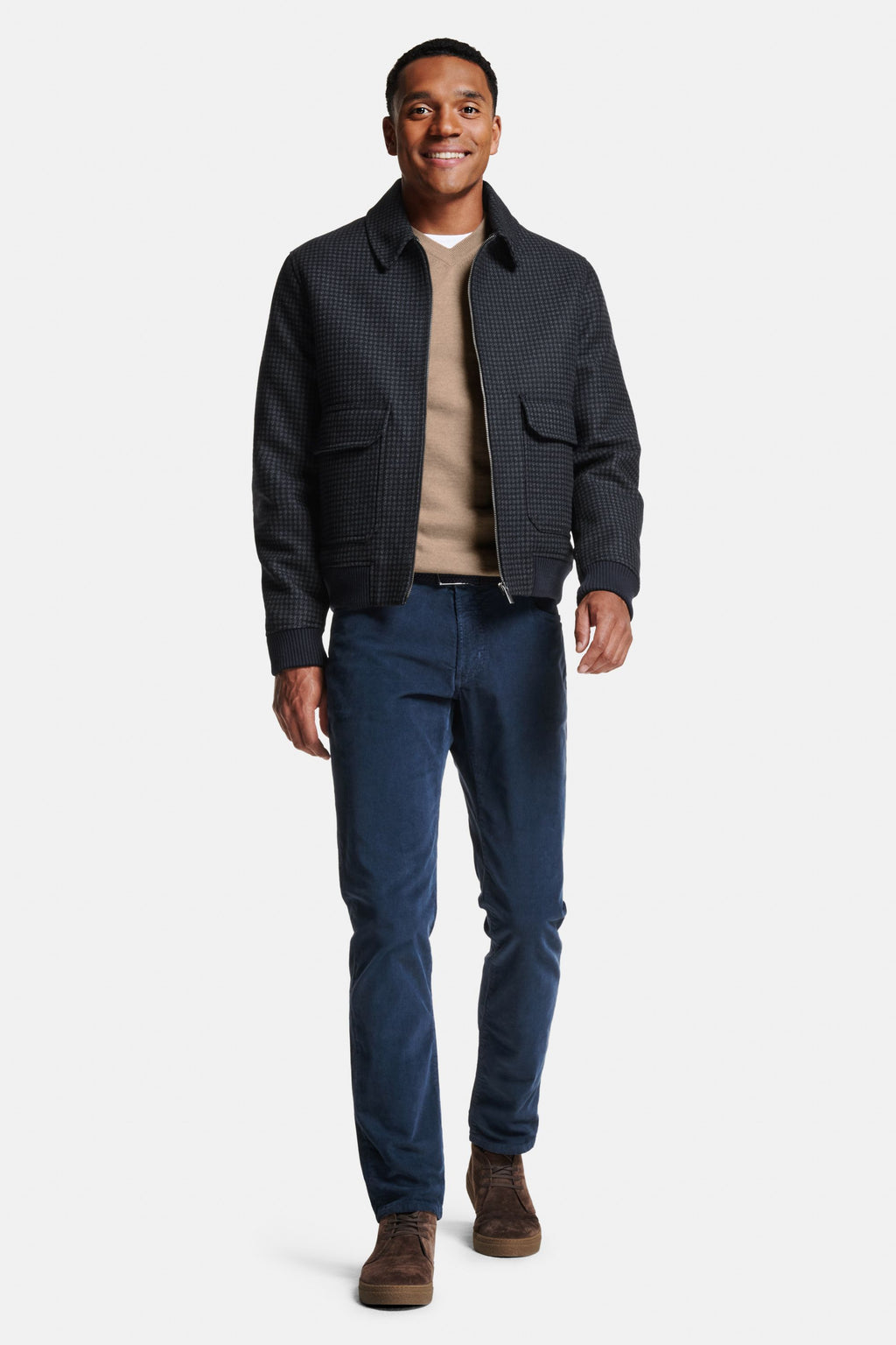 Baristas * Der Merino V-Pullover