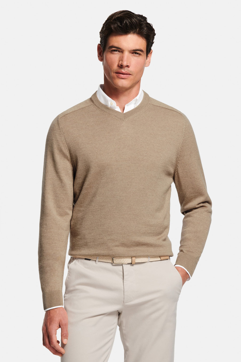 Baristas * Der Merino V-Pullover