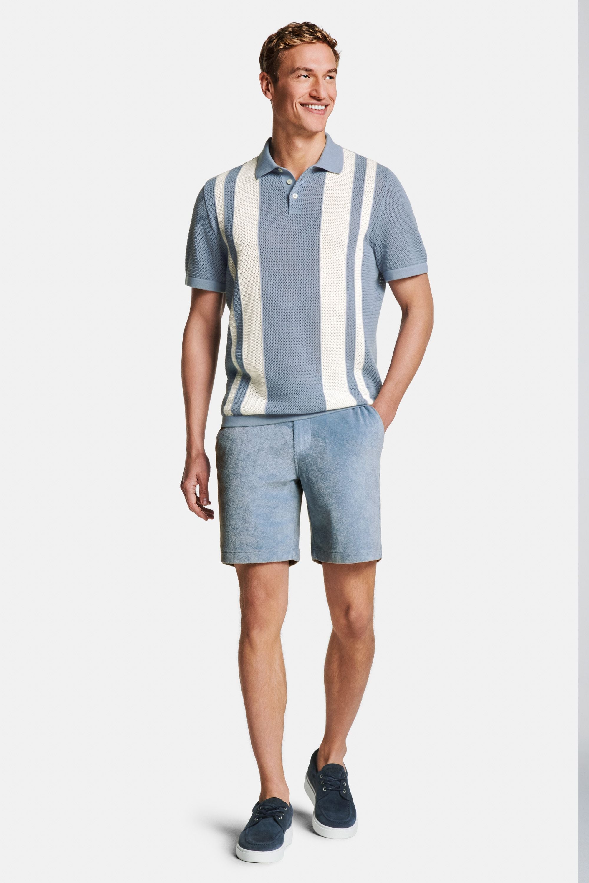 Calas * The Airy Knit Polo